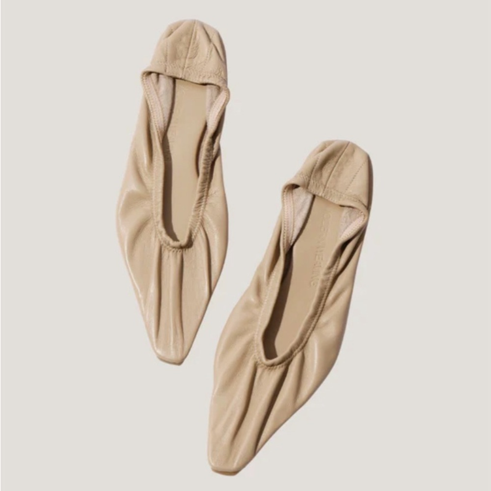 Modern Weaving Leather Walking Ballet Flat